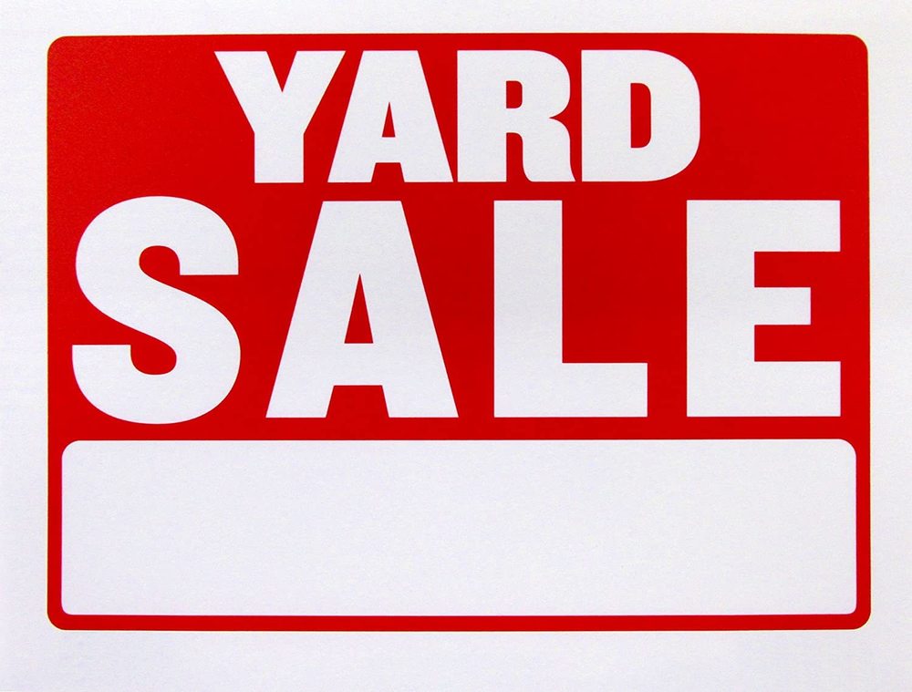 Annual OE Yard Sale