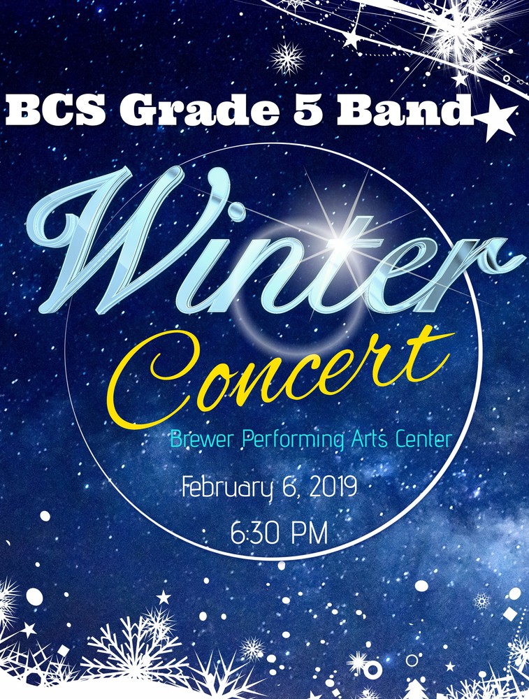 Grade 5 Band - Winter Concert