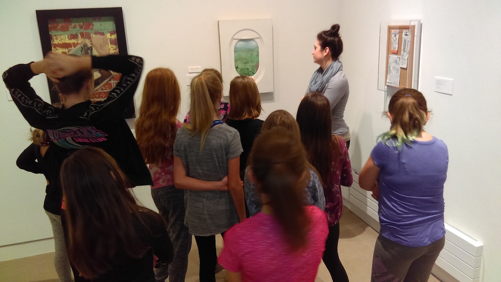 BCS Art Students Visit UMaine Art Museum