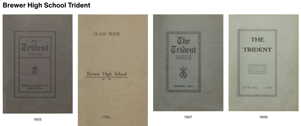 Brewer High School Yearbooks Oline!