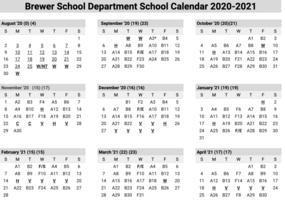 8.10.2020, A/B Calendar: 2nd Informational Letter of 2020-2021 School Year