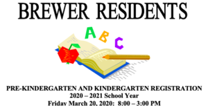 Pre-K and Kindergarten Registration