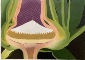 A Talented Brewer High School Student's Artwork