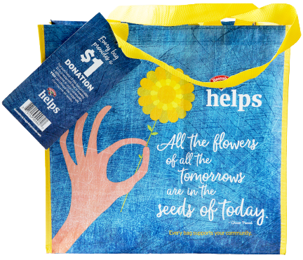 Hannaford Community Bag to benefit BCS this month