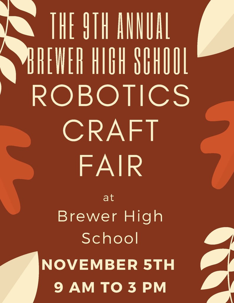 9th Annual BHS Robotics Craft Fair 